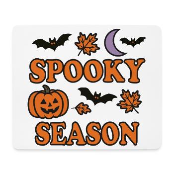 Spooky Season – Ambiance d’Halloween - Tapis de souris (format paysage) - blanc - Devant