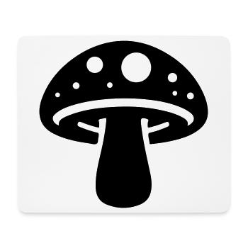 Pilz Symbol - Mousepad (Querformat) - Weiß - Vorne