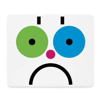 Karneval Kostüm Clown Konfetti Fasching Damen - Mousepad (Querformat) - Weiß - Vorne