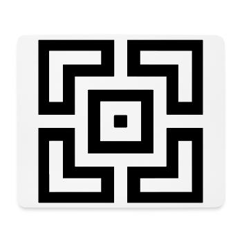 escape game - Mouse Pad (horizontal) - white - Front