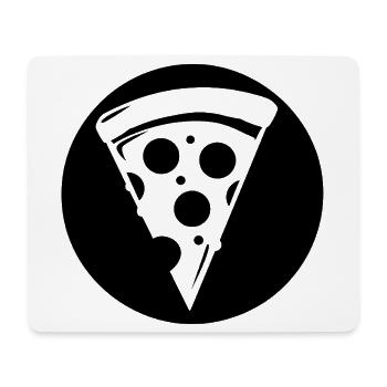 Pizza slice - Mouse Pad (horizontal) - white - Front