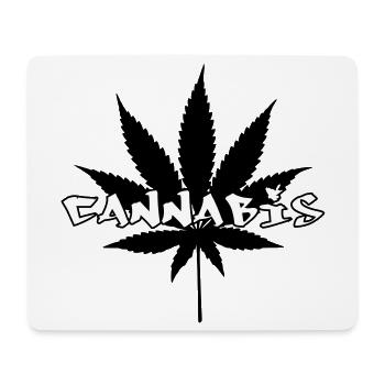 Cannabis - Weed - Legalize - Mouse Pad (horizontal) - white - Front