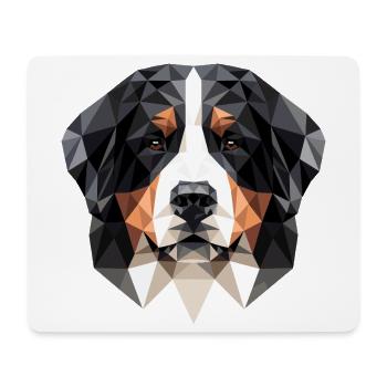 Berner Sennenhund Süße Hunde Schweizer Sennenhunde - Mousepad (Querformat) - Weiß - Vorne