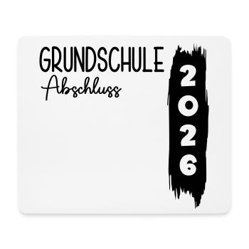 Grundschule Abschluss 2026 - Mousepad (Querformat) - Weiß - Vorne