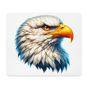 eagle - Mouse Pad (horizontal) - white - Front