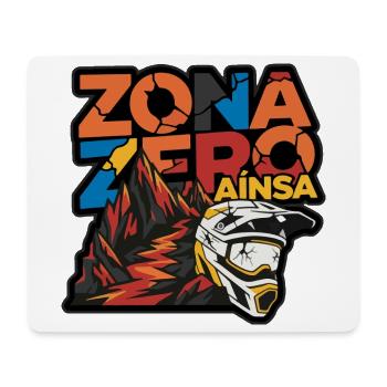 Zona Zero Aínsa MTB Neo-Brutalism Helmet - Mouse Pad (horizontal) - white - Front