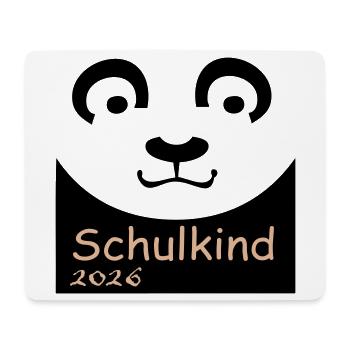 Schulkind 2026 - Mousepad (Querformat) - Weiß - Vorne