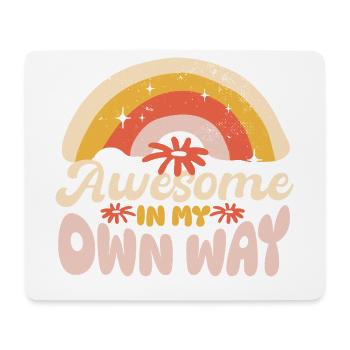 Awesome Ladies - Mouse Pad (horizontal) - white - Front