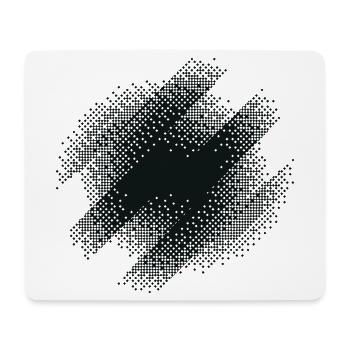 Burst Circle - Mouse Pad (horizontal) - white - Front