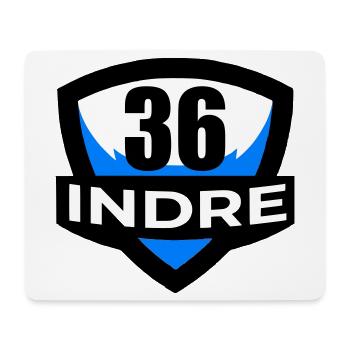 36 Indre - Mousepad (Querformat) - Weiß - Vorne