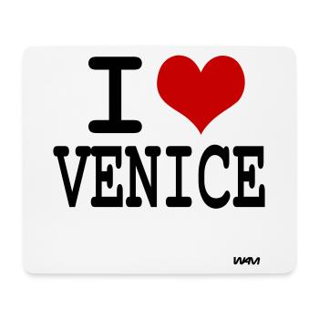 i love Venice - couleurs personnalisables - Tapis de souris (format paysage) - blanc - Devant