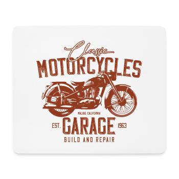 MOTORCYCLE - Mousepad (Querformat) - Weiß - Vorne