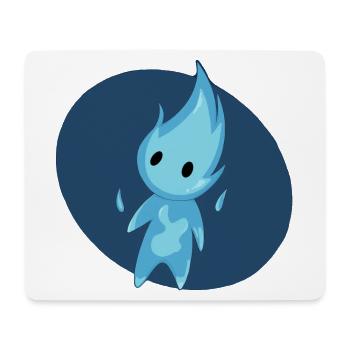 Will O The Wisp cutie - Tapis de souris (format paysage) - blanc - Devant