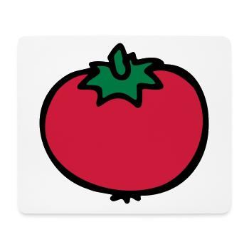 Tomate Tomato Tomaten pomodoro - Mousepad (Querformat) - Weiß - Vorne