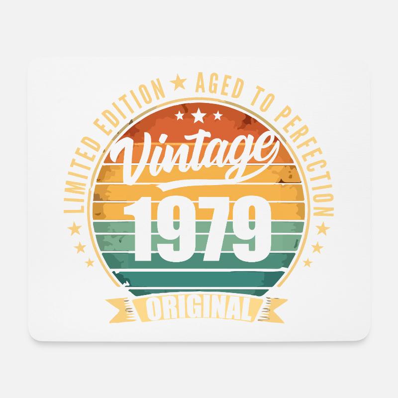 Limitierte Jubiläumsausgabe von 1979 - Mousepad (Querformat) - Weiß