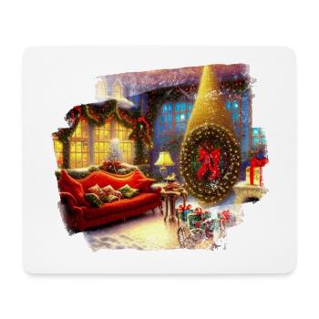 Weihnachten - Mousepad (Querformat) - Weiß - Vorne