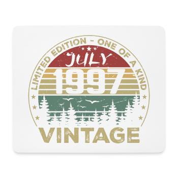 July 1997 Birthday Gift Vintage 1997 - Mouse Pad (horizontal) - white - Front