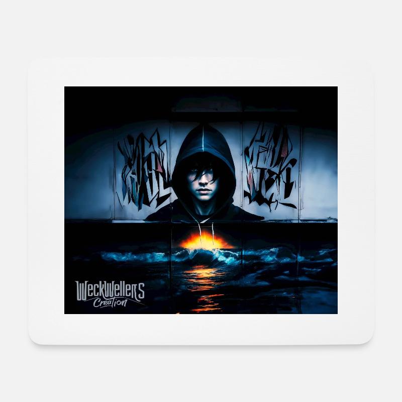 Underground - Mouse Pad (horizontal) - white