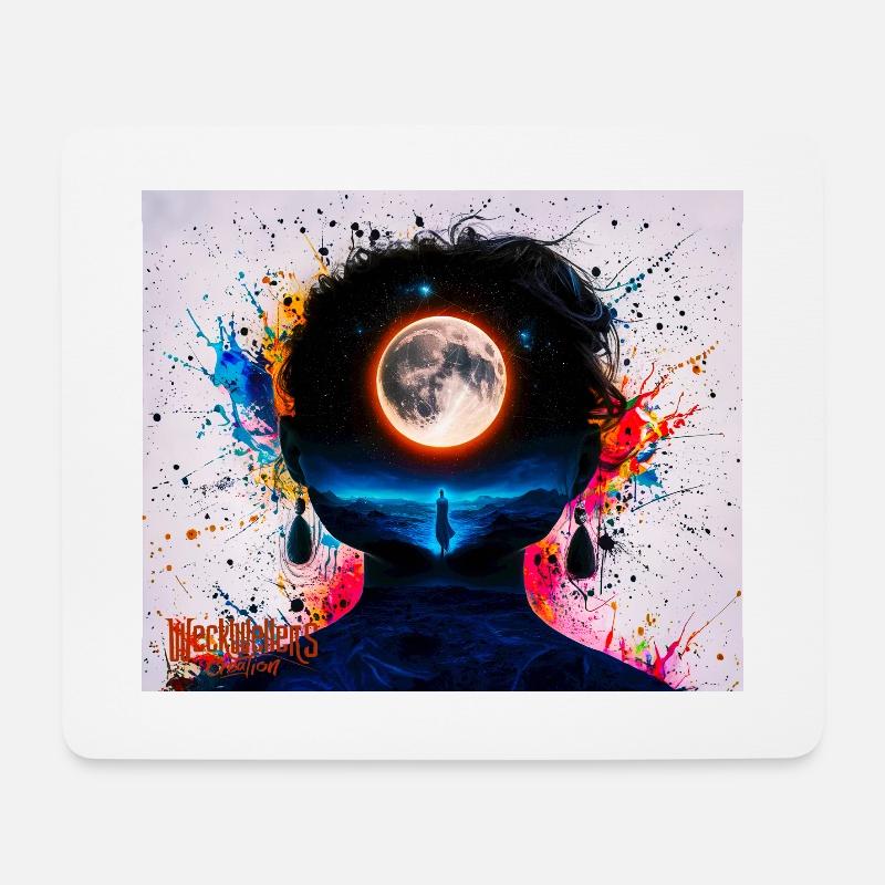 Spirit - Mousepad (Querformat) - Weiß