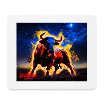 Power in you with Taurus - Mouse Pad (horizontal) - white - Front