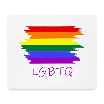 LGBTQ Lgbt - Mousepad (Querformat) - Weiß - Vorne