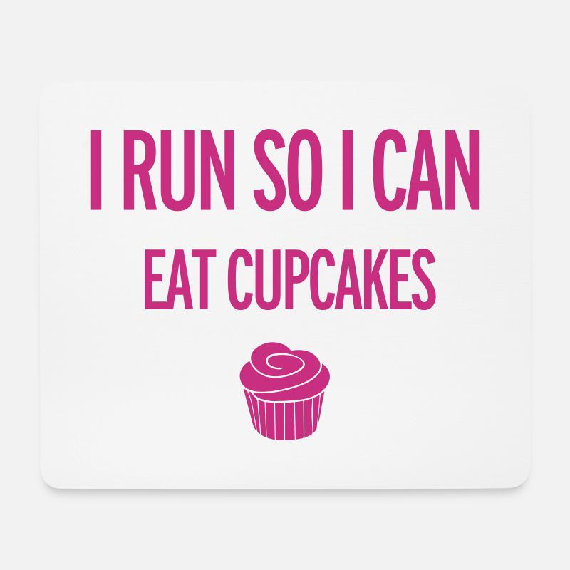 Cupcakes - Mouse Pad (horizontal) - white