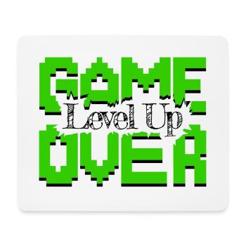 Game Over, Revive Vintage Games and Level Up - Mouse Pad (horizontal) - white - Front