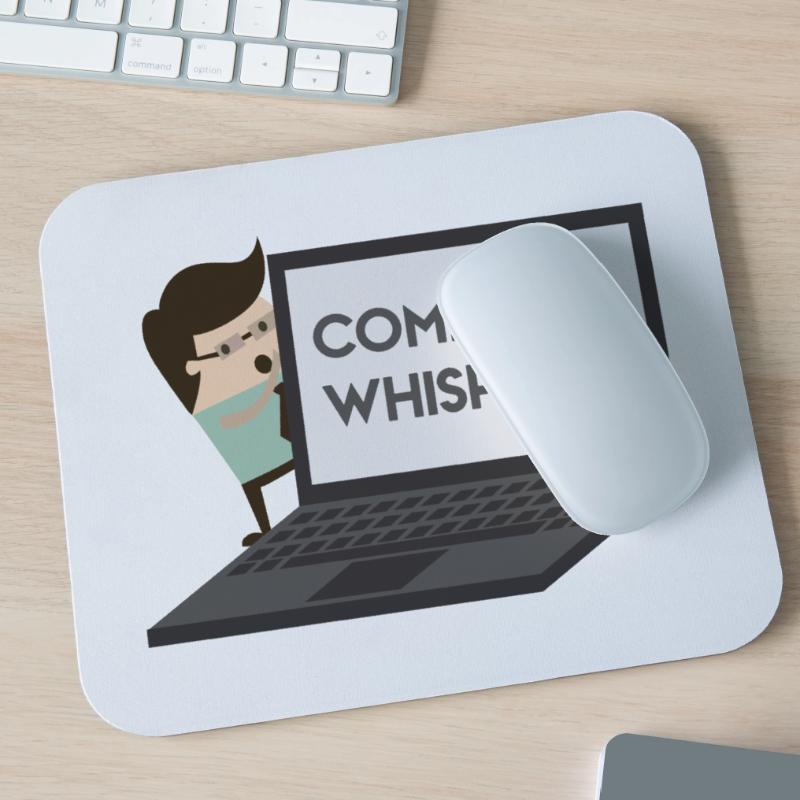 Computer Whisperer Programmierer Informatiker Mousepad (Querformat)