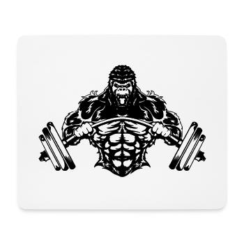 Hard work - Mouse Pad (horizontal) - white - Front