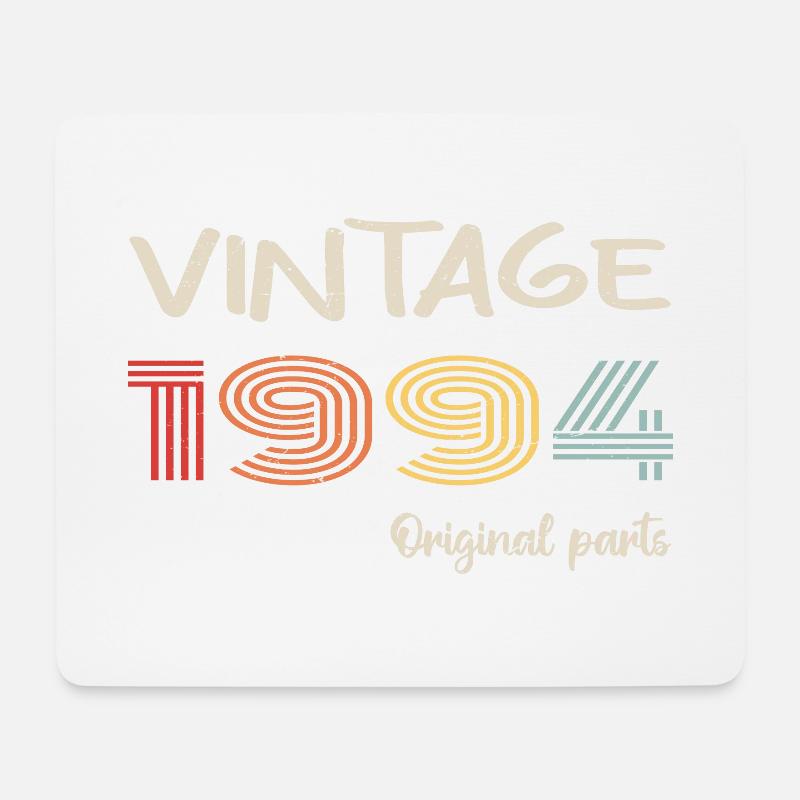 Original 1994 Vintage | Geburtstagsgeschenk 1994 - Mousepad (Querformat) - Weiß