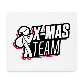 christmas xmas team christmas - Mouse Pad (horizontal) - white - Front