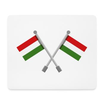Ungarische Flagge - Mousepad (Querformat) - Weiß - Vorne