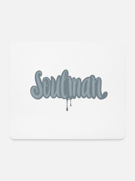 Soulmusic is love - Mousepad (Querformat) - Weiß