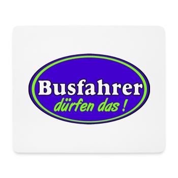 Busfahrer Bus Omnibus Kraftfahrer Schulbus (25) - Mousepad (Querformat) - Weiß - Vorne