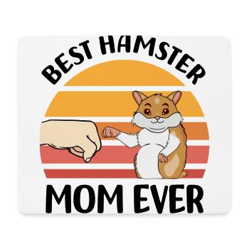 Hamster - Mousepad (Querformat) - Weiß - Vorne