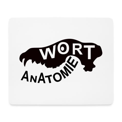 Wort Anatomie Logo - Mouse Pad (horizontal)
