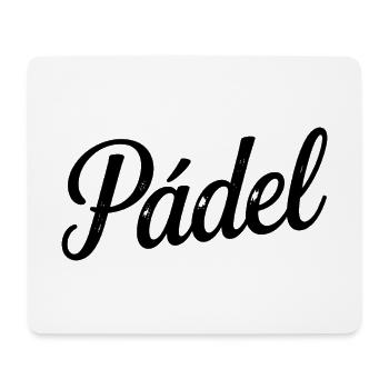 Padel amusant Je ne peux pas j'ai Padel Padelist - Tapis de souris (format paysage) - blanc - Devant