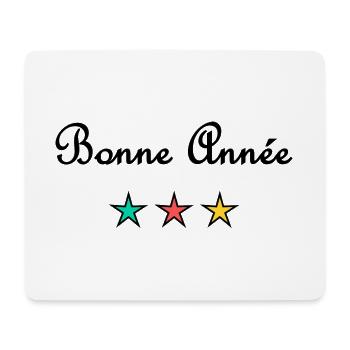 BONNE ANNEE. SAINT SYLVESTRE. NOUVELLE ANNÉE. - Tapis de souris (format paysage) - blanc - Devant