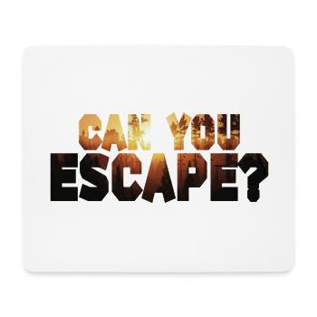 CanYouEscape? - Mouse Pad (horizontal) - white - Front