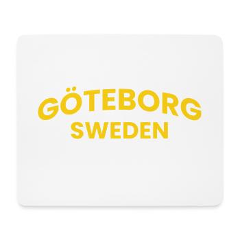 GÖTEBORG Schweden Handlungsbogentext - Mousepad (Querformat) - Weiß - Vorne