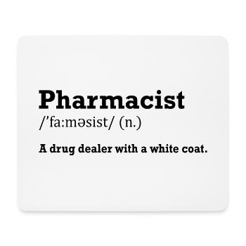 Pharmacist Geschenk Apotheke - Mousepad (Querformat) - Weiß - Vorne