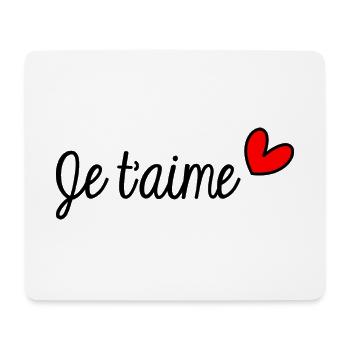 BONNE FÊTE. FÊTE DES MÈRES. FÊTE DES PÈRES. FÊTE - Tapis de souris (format paysage) - blanc - Devant