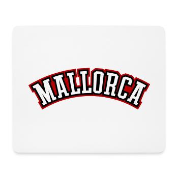 Mallorca Schriftzug - Mousepad (Querformat) - Weiß - Vorne
