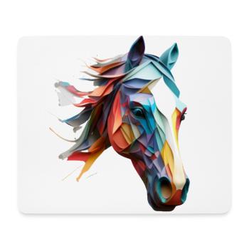 Ein besonderes Geschenk für Pferdebegeisterte - Mousepad (Querformat) - Weiß - Vorne