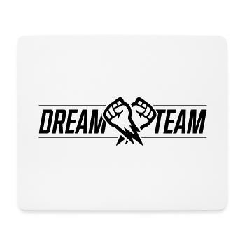 dream team fist - Mouse Pad (horizontal) - white - Front