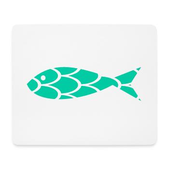 SARDINE. FISH. APRIL FOOL. EASTER. SEA - Mouse Pad (horizontal) - white - Front