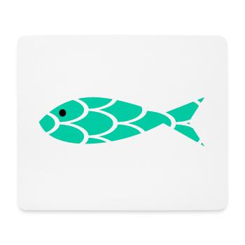 SARDINE. FISH. APRIL FOOL. EASTER. SEA - Mouse Pad (horizontal) - white - Front
