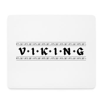 VIKING Runes - Mouse Pad (horizontal) - white - Front