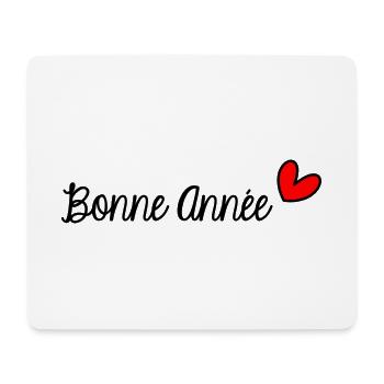 BONNE ANNEE. SAINT SYLVESTRE. NOUVELLE ANNÉE. - Tapis de souris (format paysage) - blanc - Devant