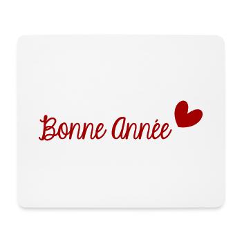 BONNE ANNEE. SAINT SYLVESTRE. NOUVELLE ANNÉE - Tapis de souris (format paysage) - blanc - Devant